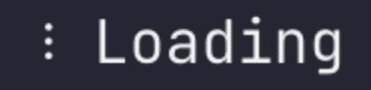 Animated terminal output